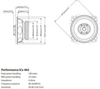 Blaupunkt ICX402 - 2-way Coaxial 100mm (4″) 90w speakers
