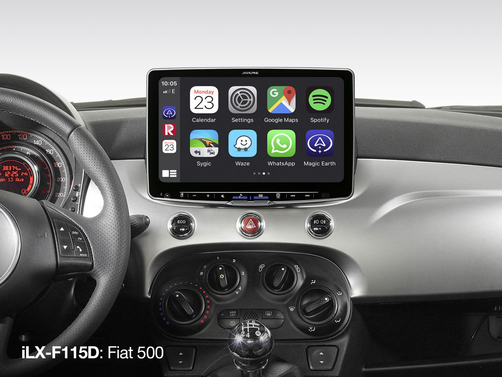 Alpine iLX-F115D Halo 11 Floating 11" Sat Nav Apple CarPlay Android Auto DAB Bluetooth w/ DAB Aerail