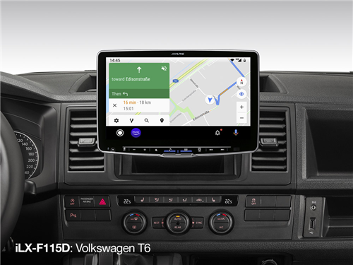 Alpine iLX-F115D Halo 11 Floating 11" Sat Nav Apple CarPlay Android Auto DAB Bluetooth w/ ND-BC9 Reversing Camera