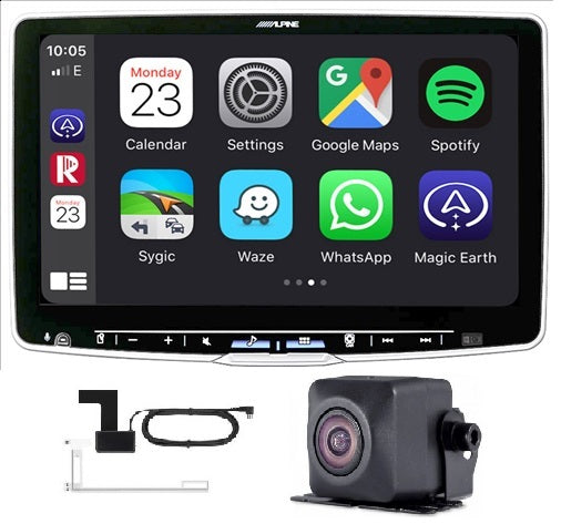 Alpine iLX-F115D Halo 11 Floating 11" Sat Nav Apple CarPlay Android Auto DAB Bluetooth w/ ND-BC9 Reversing Camera