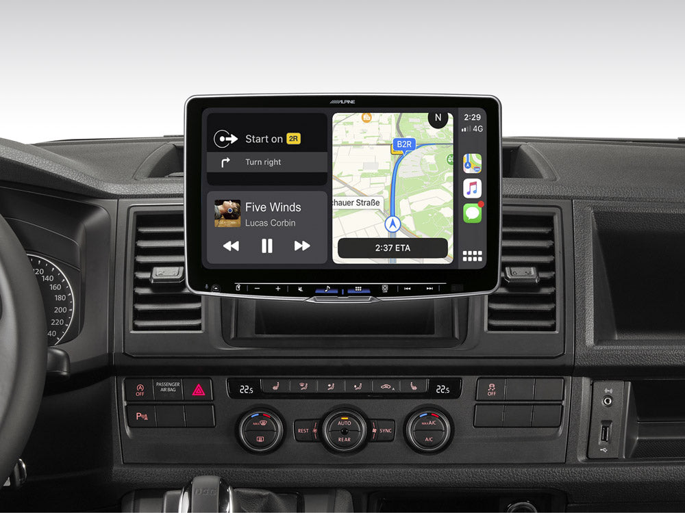Alpine iLX-F115T6 11-Inch Media Receiver, DAB+ digital radio, Apple CarPlay Android Auto