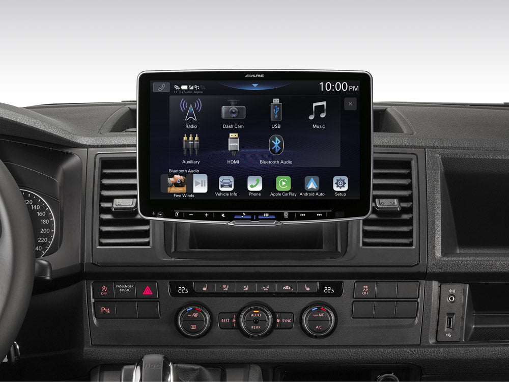 Alpine iLX-F115T6 11-Inch Media Receiver, DAB+ digital radio, Apple CarPlay Android Auto