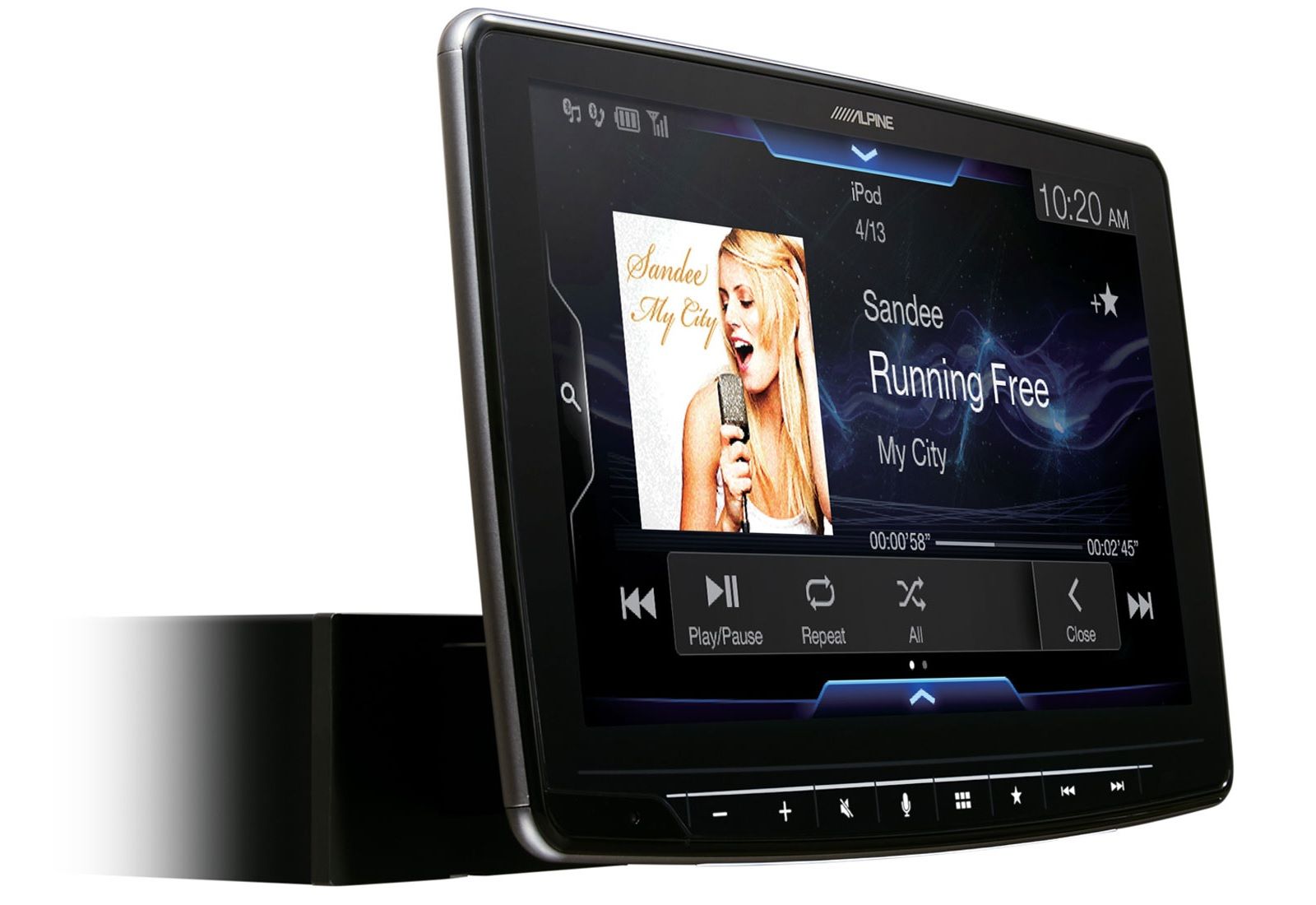Alpine INE-F904D Floating 9" Car Sat Nav Apple CarPlay Android Auto Bluetooth DAB