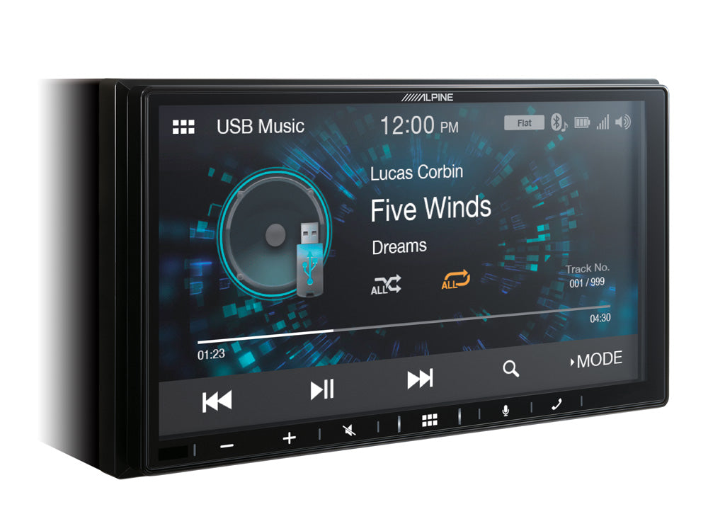 Alpine ILX-W650BT 7-inch Capacitive WVGA Digital Media CarPlay Android Auto Ready