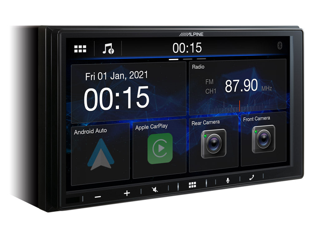 Alpine iLX-W690D + Pioneer ND-BC8 Camera 7-inch Capacitive WVGA Digital Media Apple CarPlay, Android Auto Ready