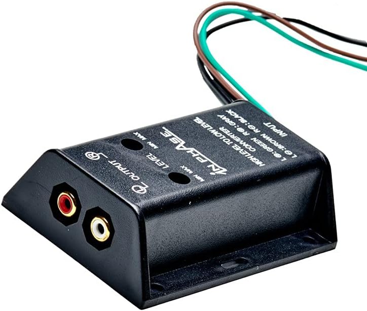 In Phase Speaker to RCA Converter adjustable output gain