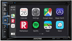 ALPINE INE-W611D 6.5" DVD/DIVX/CD//USB DAB+ digital radio, TomTom SatNav Apple CarPlay Android Bluetooth Reverse Camera