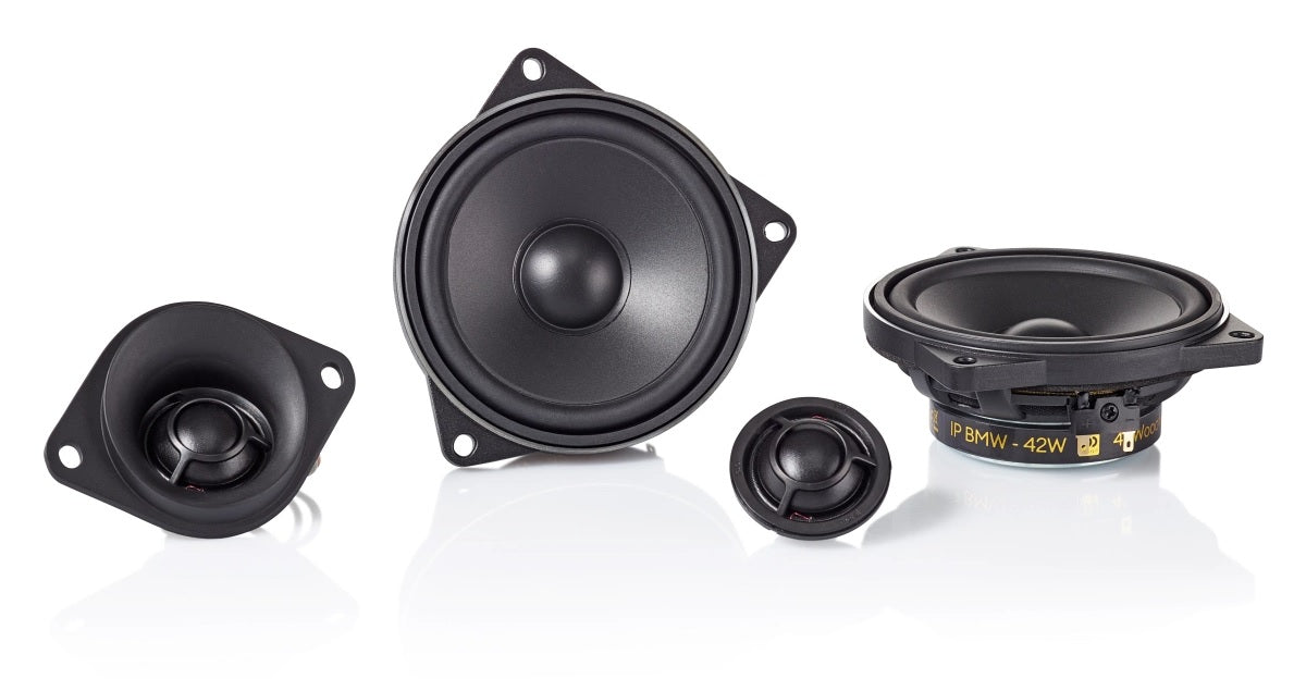 Morel IP-BMW42 4" 2-way DirectFit Plug n Play car speakers for BMW