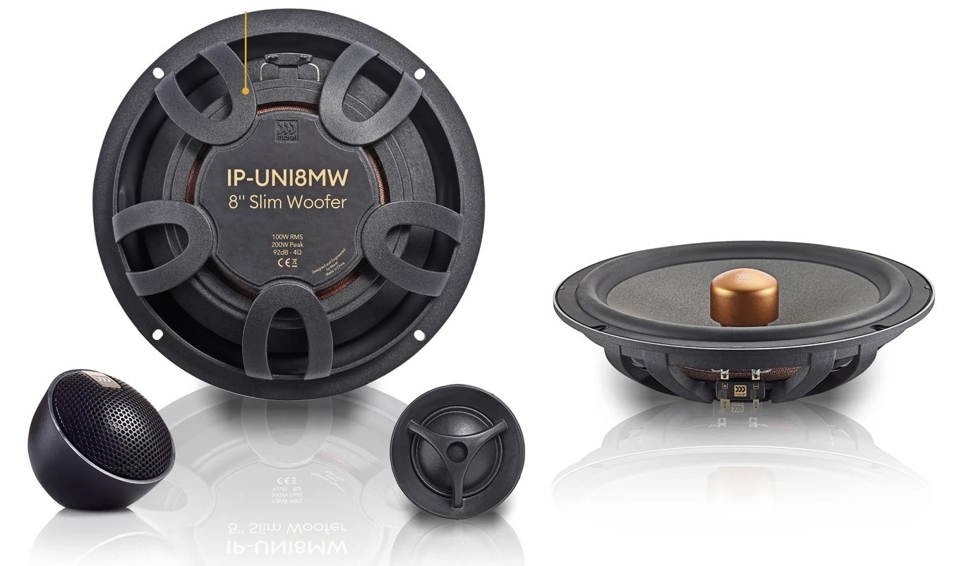 Morel IP-UNI82MW - Ultra-slim 8-inch (200mm) Speaker woofers Pair
