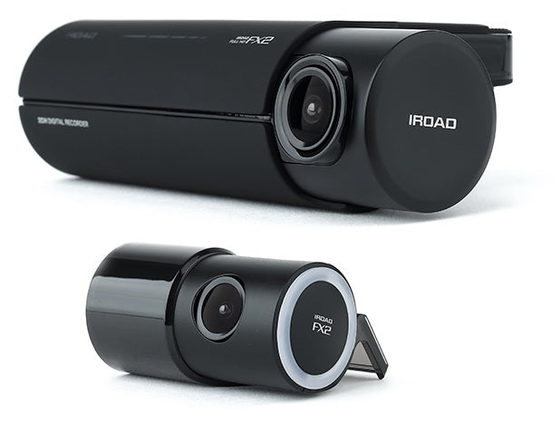 IROAD FX-2 Advanced 2-Channel Front and Rear Front Facing Dash Camera with FHD | Built-in GPS | ADAS 2.0