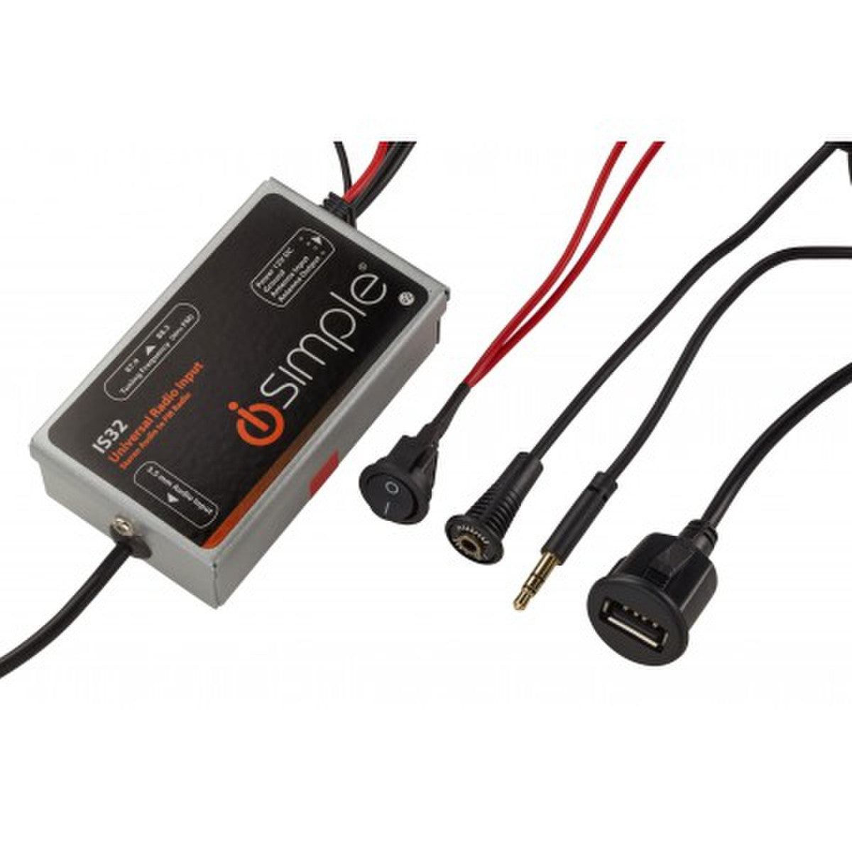 Universal iSimple IS32 Tranzit USB Universal Car FM Radio Integration for MP3 Players, Smartphones, and Tablets