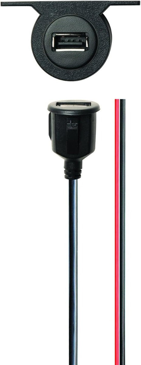 iSimple IS43 1A Panel Mount with USB Vehicle Charging Jack