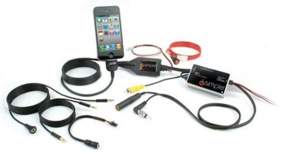 iSimple IS77 Universal iPod and iPhone Audio Input Cable for FM Radios