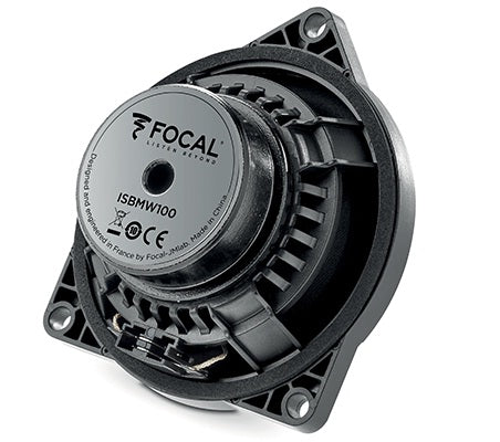 Focal ISBMW100 Custom Fit 4" 100mm 2 Way Component Speaker System 80 Watts