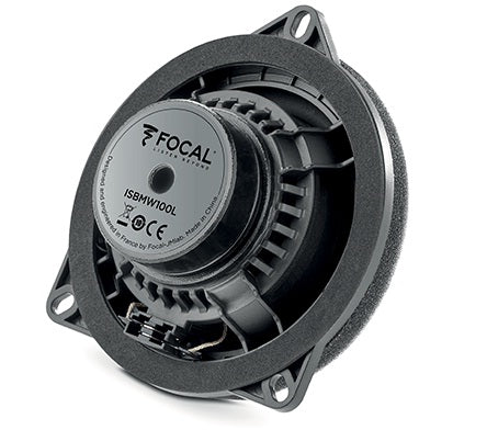 Focal ISBMW100L Custom Fit 5" 100mm 2 Way Component Speaker System for most BMW  80 Watts