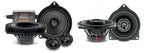 BMW 1 SERIES E87 2004-2011 5-Door Focal ISBMW100 +  ICBMW100L SLIMLINE Custom Fit 4" 100mm 2 Way Coaxial Speakers 80 Watts