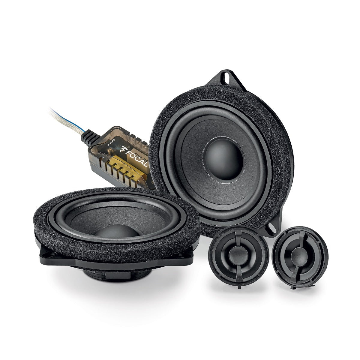 Focal ISBMW100-V2 Custom Fit 4" 100mm 2 Way Component Speaker System 80 Watts