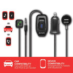 Universal Plug & Play Bluetooth Vehicle Kit for Hands-Free Calling & Music Streaming ISBT52