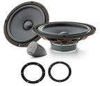 VW Caddy, Caravelle, Golf, Jetta, Multivan, Sharan, Tiguan, Touran, Transporter Focal ISU200 8 inch Front Doors Car Speakers Upgrade Kit