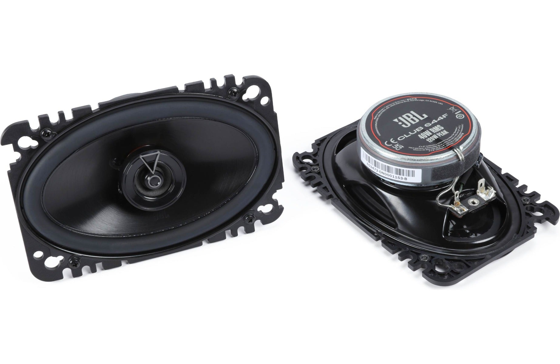 JBL Club 644F Club Series 4x6 inch 240 Watt  2-way Coaxial Car Speakers