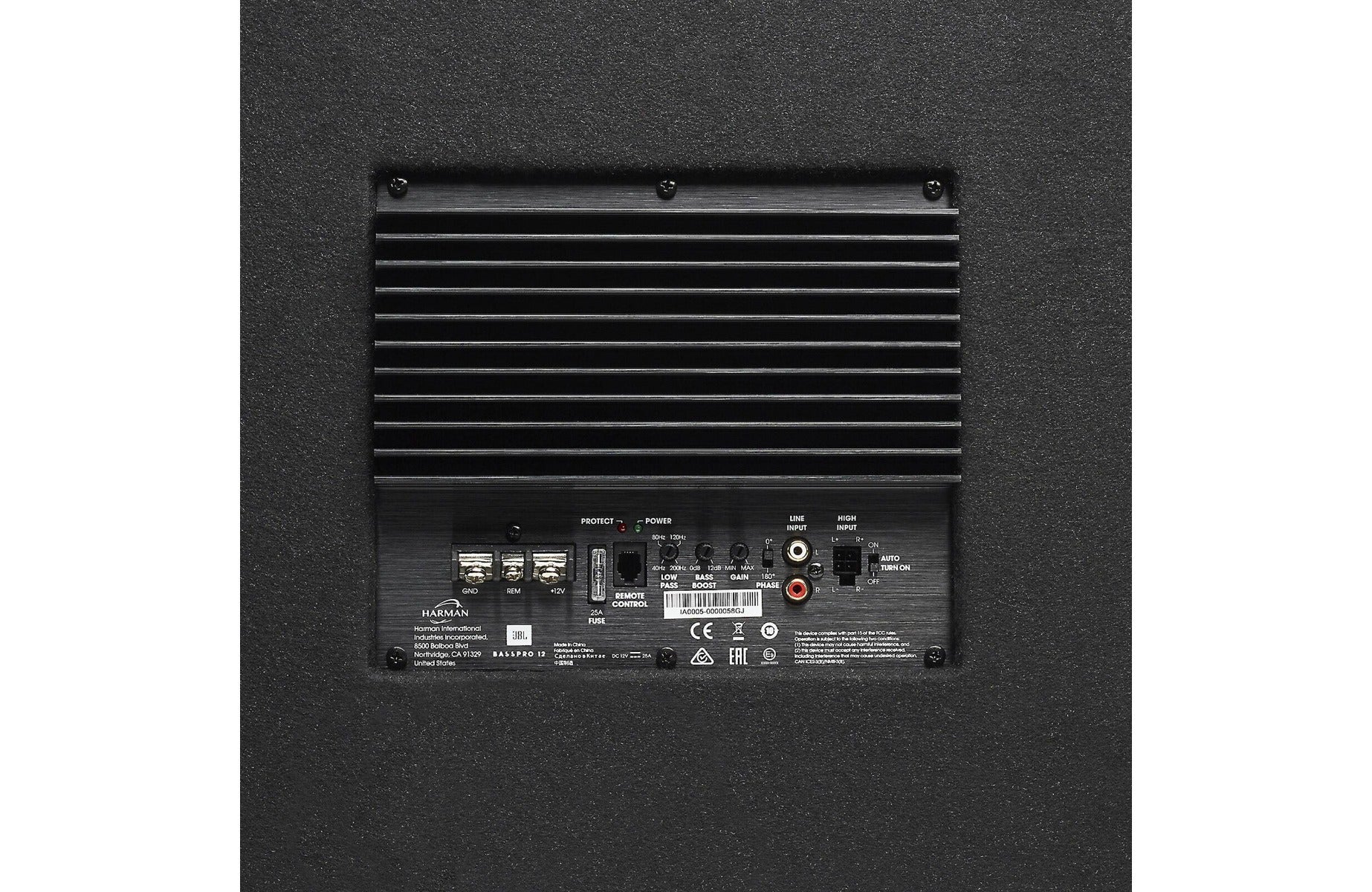 JBL BassPro 12 Powered Subwoofer Enclosure with built-in 450w Amplifier