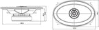 JBL CLUB 6422 4"x6" 2-Way Coaxial Car Speakers 120W Total Power