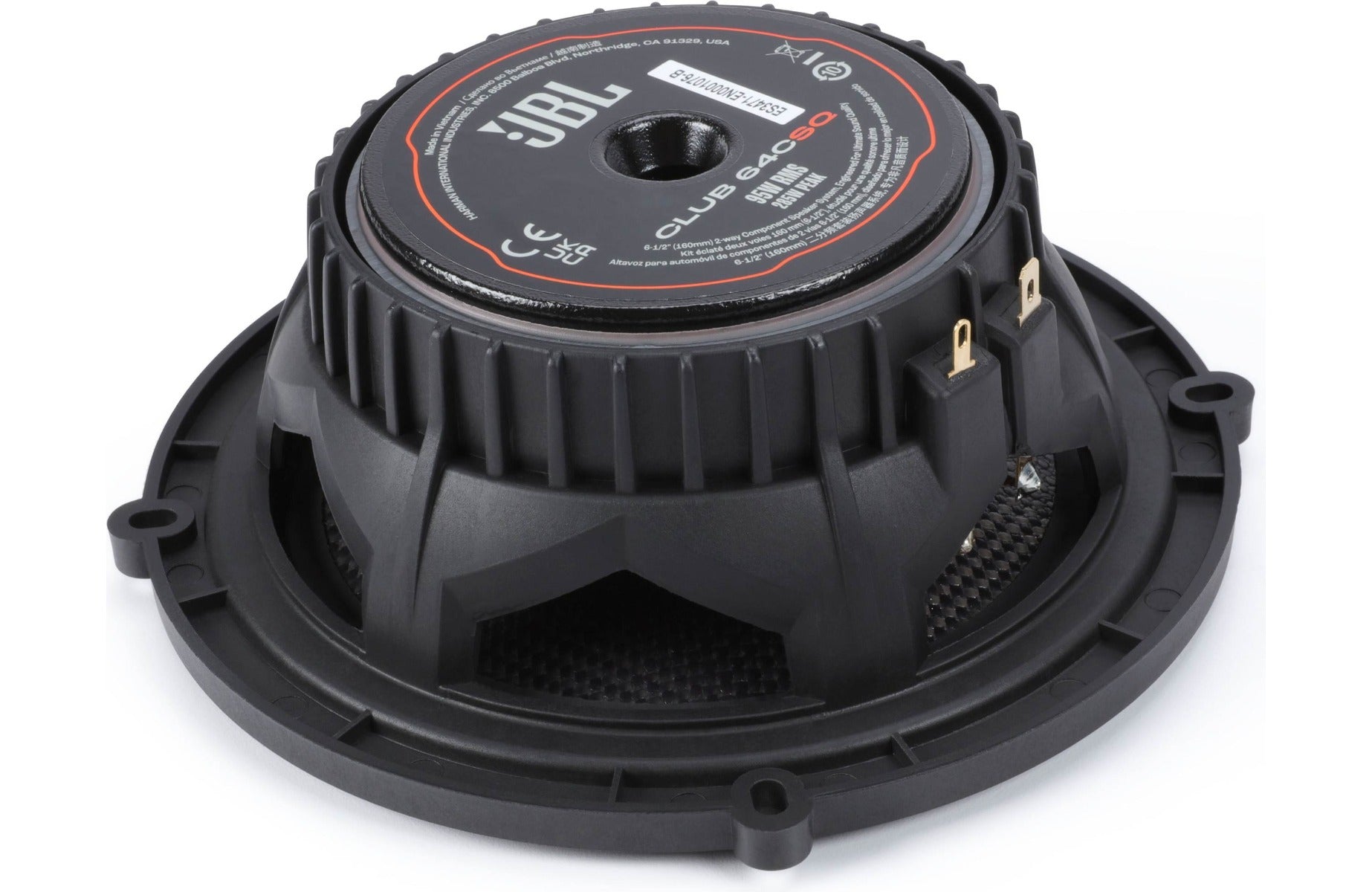 JBL CLUB 64CSQ 570 Watt 2-way Component Car Speakers