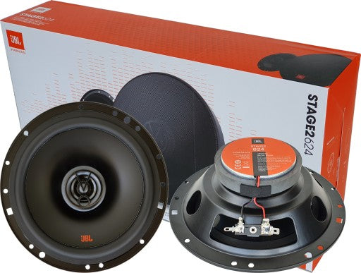 JBL Stage2 624 - 6.5"  240 Watt  2-way Coaxial Car Speakers