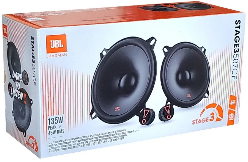 JBL Stage3 507CF - 5.25"  135 Watt  2-way Component Car Speakers