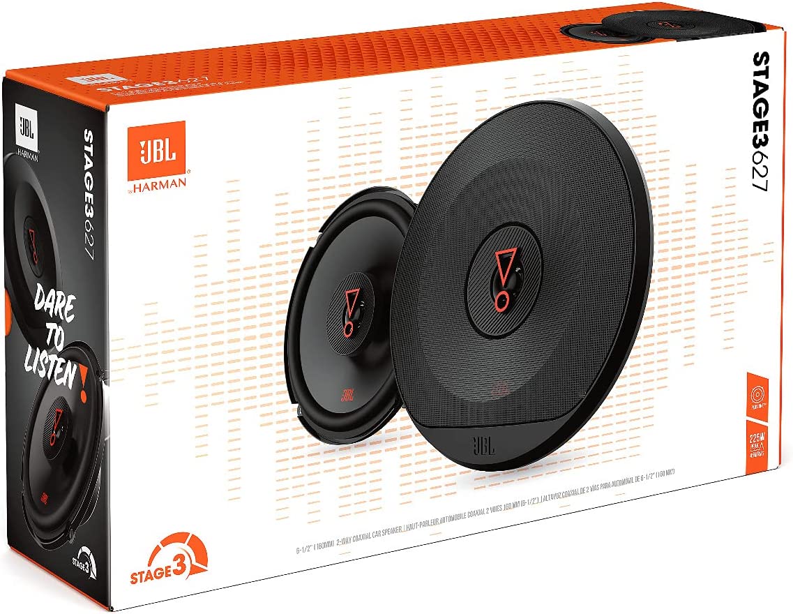 Seat Leon, Toledo 1M Model with JBL Stage3 627 - 6.5"  225 Watt  2-way Coaxial Speakers