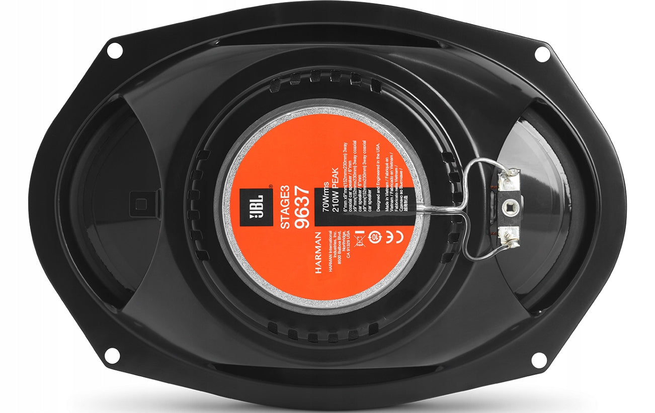 JBL STAGE3 9637 - 6"x9"  700 Watt  3-way Coaxial Car Speakers