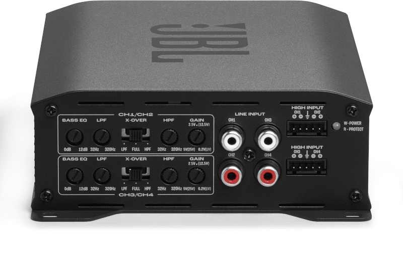 JBL Stage GT60041 - 4 Channel Class D Speaker Subwoofer Amplifier 1240W