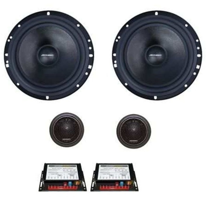 Jehnert XEC 10165.2 6.5 inch 2-Way 70W RMS Component Speakers System with Power Woofer