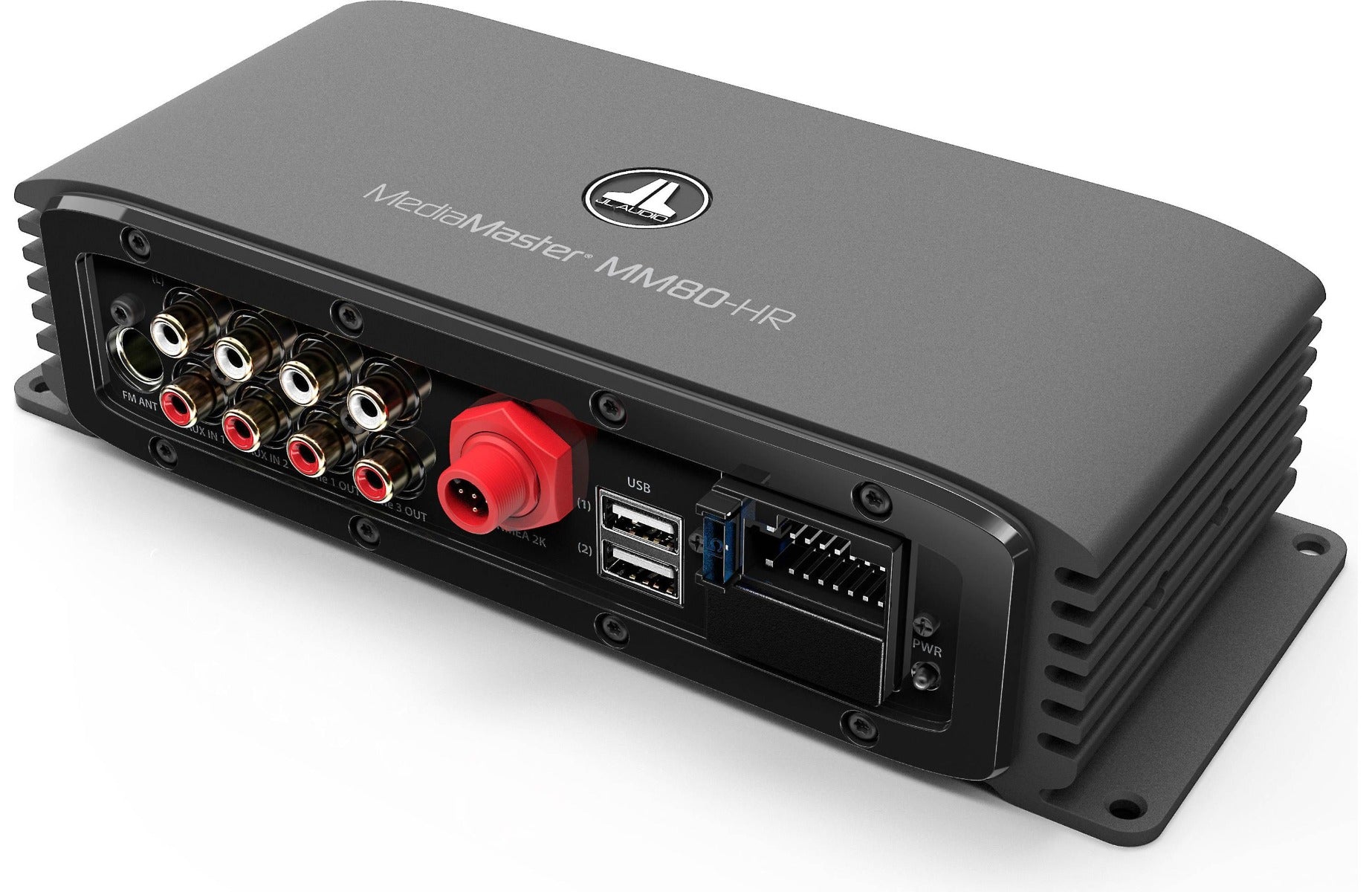 JL Audio MM80-HR MediaMaster hideaway marine digital media receiver with Bluetooth