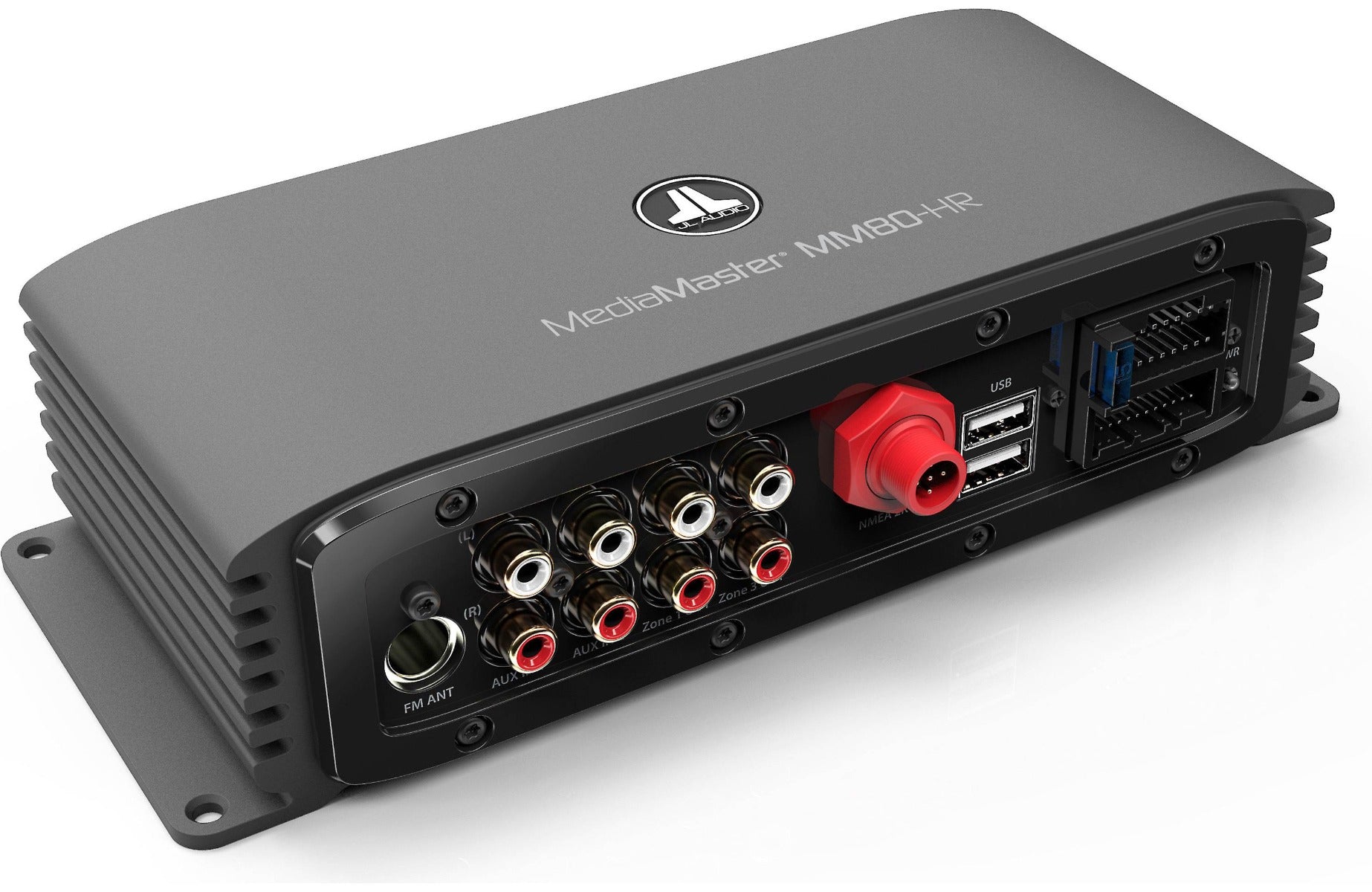 JL Audio MM80-HR MediaMaster hideaway marine digital media receiver with Bluetooth