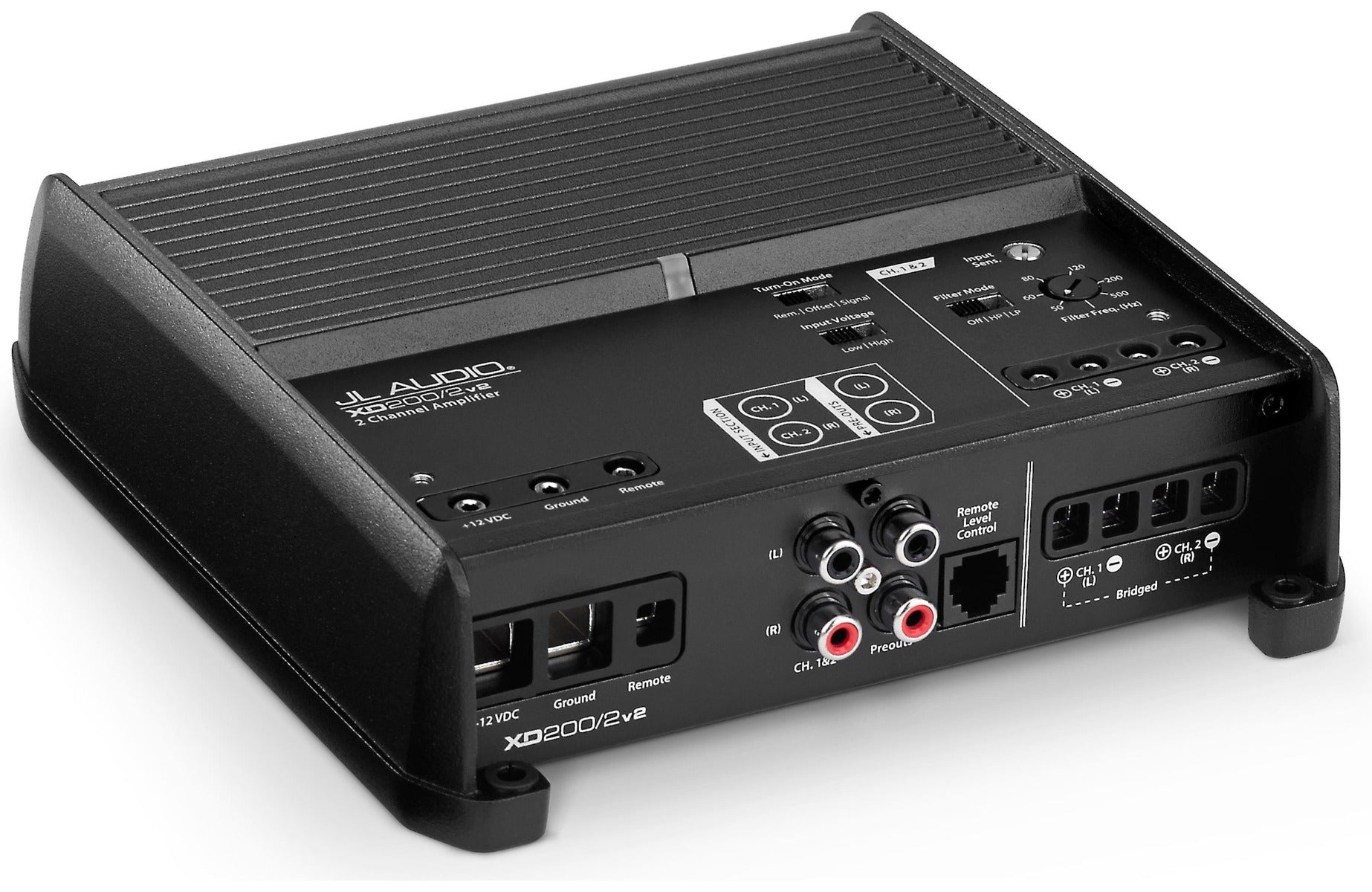 JL Audio XD200/2v2 Class D Full-Range Amplifier 200 watts