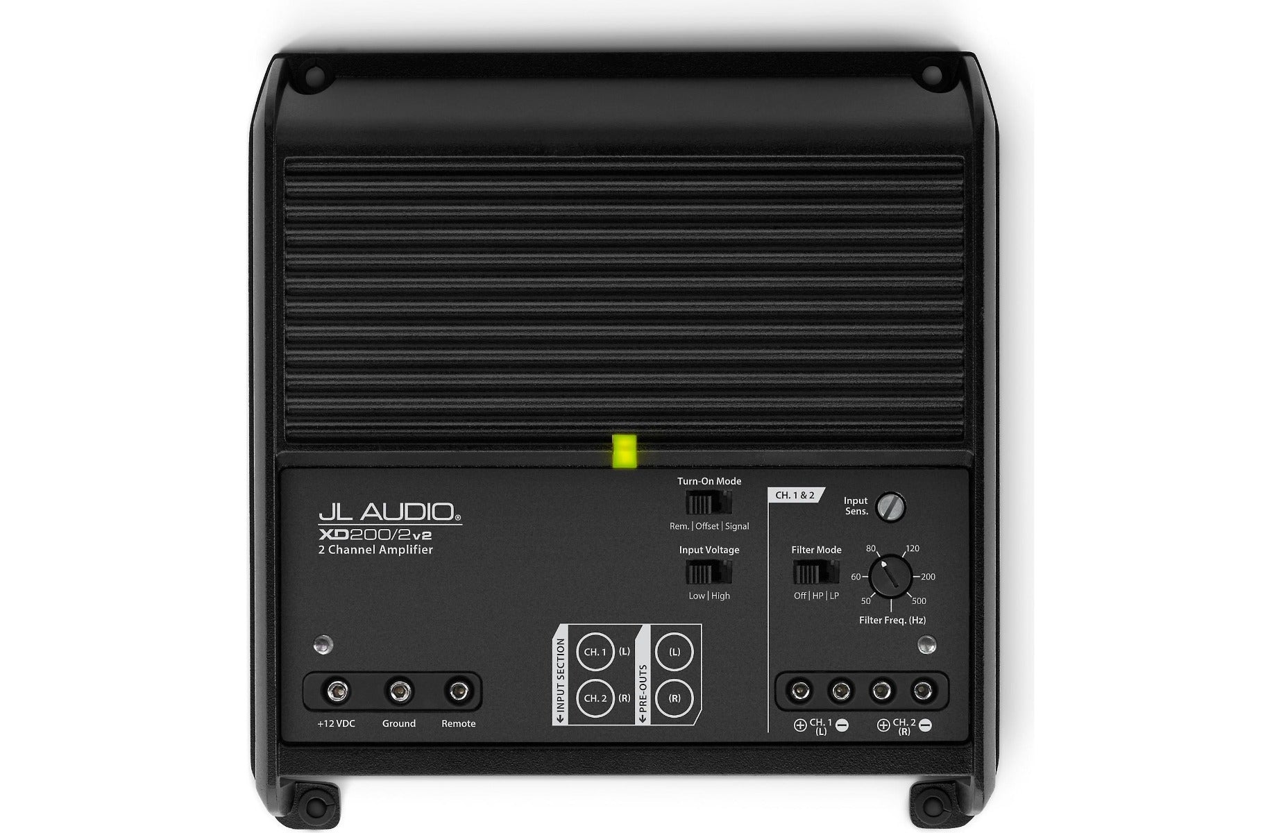 JL Audio XD200/2v2 Class D Full-Range Amplifier 200 watts