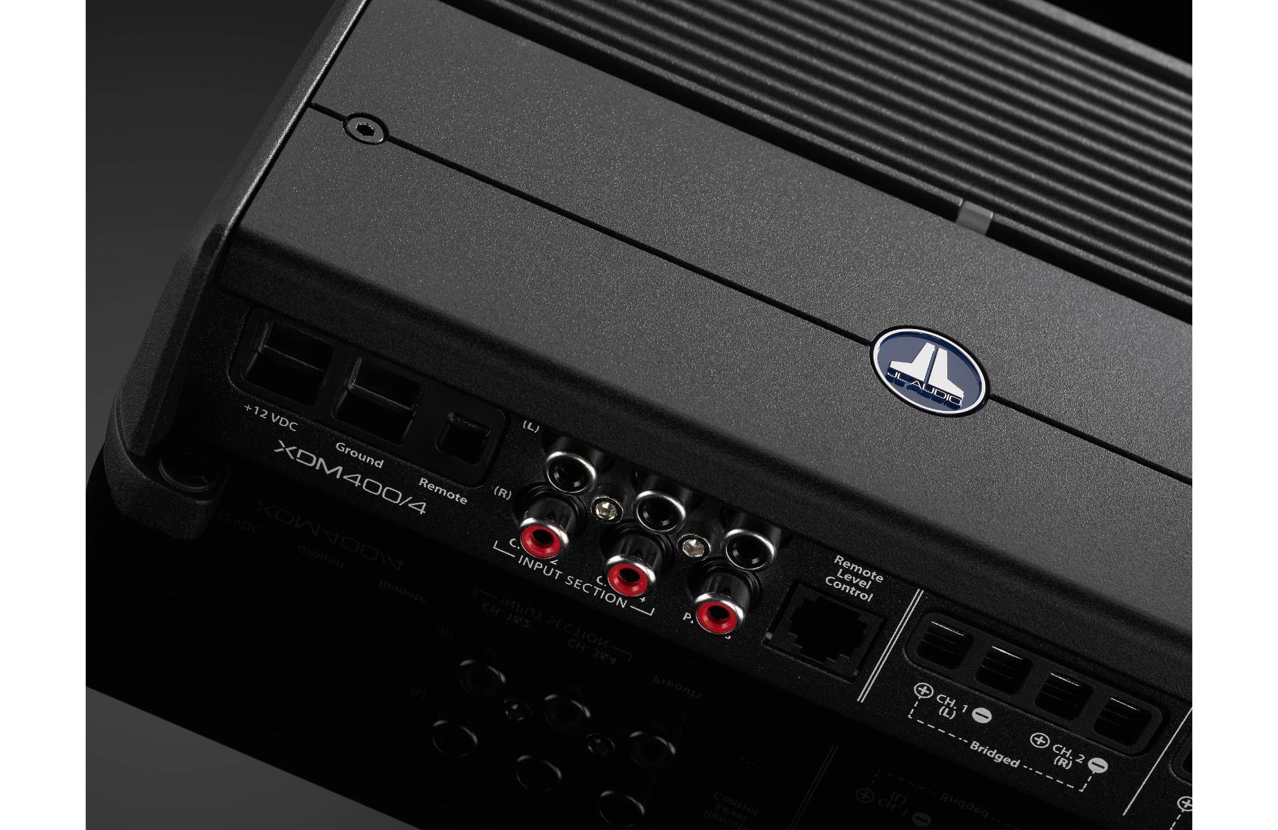 JL Audio XDM400/4 400 Watt RMS, 4-Channel Class D XMD Series Car/Marine Amplifier