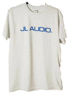 JL Audio Logo T-Shirt with Blue imprint on Grey - Small