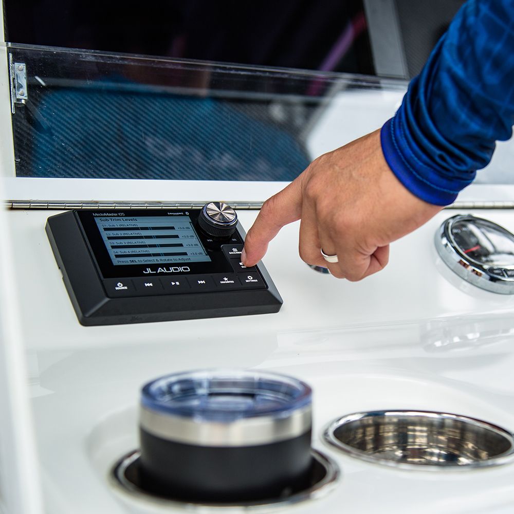 JL Audio MMR-50 MediaMaster Weatherproof Marine DAB+ Source Unit with Full Colour Display