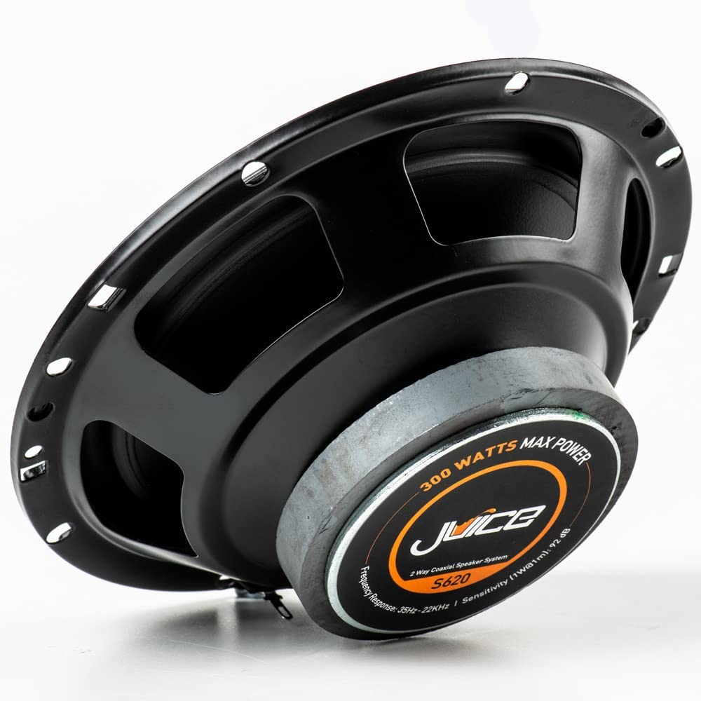 Juice JS620 2-way 6.5" (165cm) Coaxial 300 Watts Speakers