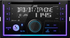 JVC KW-DB95BT Double DIN DAB CD/MP3/USB Variocolor AUX Bluetooth Amazon Alexa, w/DAB Aerial