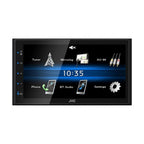 JVC KW-M27DBT Mechless 6.8" Touch Screen Android USB Mirroring, Bluetooth iPhone USB Short-body w/ Pionner ND-BC9 Camera