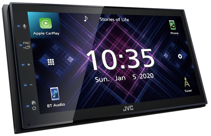 JVC KW-M565DBT CAR-WAA Wireless Android Auto 6.8" DAB Radio Bluetooth Apple CarPlay Android Short-body