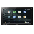 JVC KW-M875DBW Mechless 6.8" DAB Radio Bluetooth Apple CarPlay Android Short-body DAB Aerial