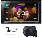 JVC KW-M875DBW Mechless 6.8" DAB Radio Bluetooth Apple CarPlay Android Short-body DAB Aerial