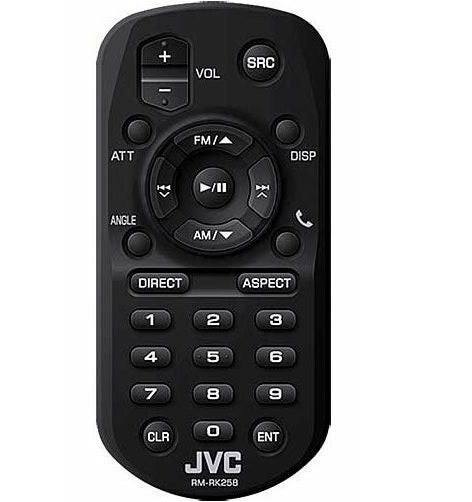 JVC RM-RK258 Wireless Remote for CD and Digital Media JVC Receivers