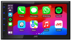 JVC KW-M595DBT 6.8” Touchscreen Digital Media  DAB+ CarPlay / Android Auto USB, Bluetooth Screen Mirroring