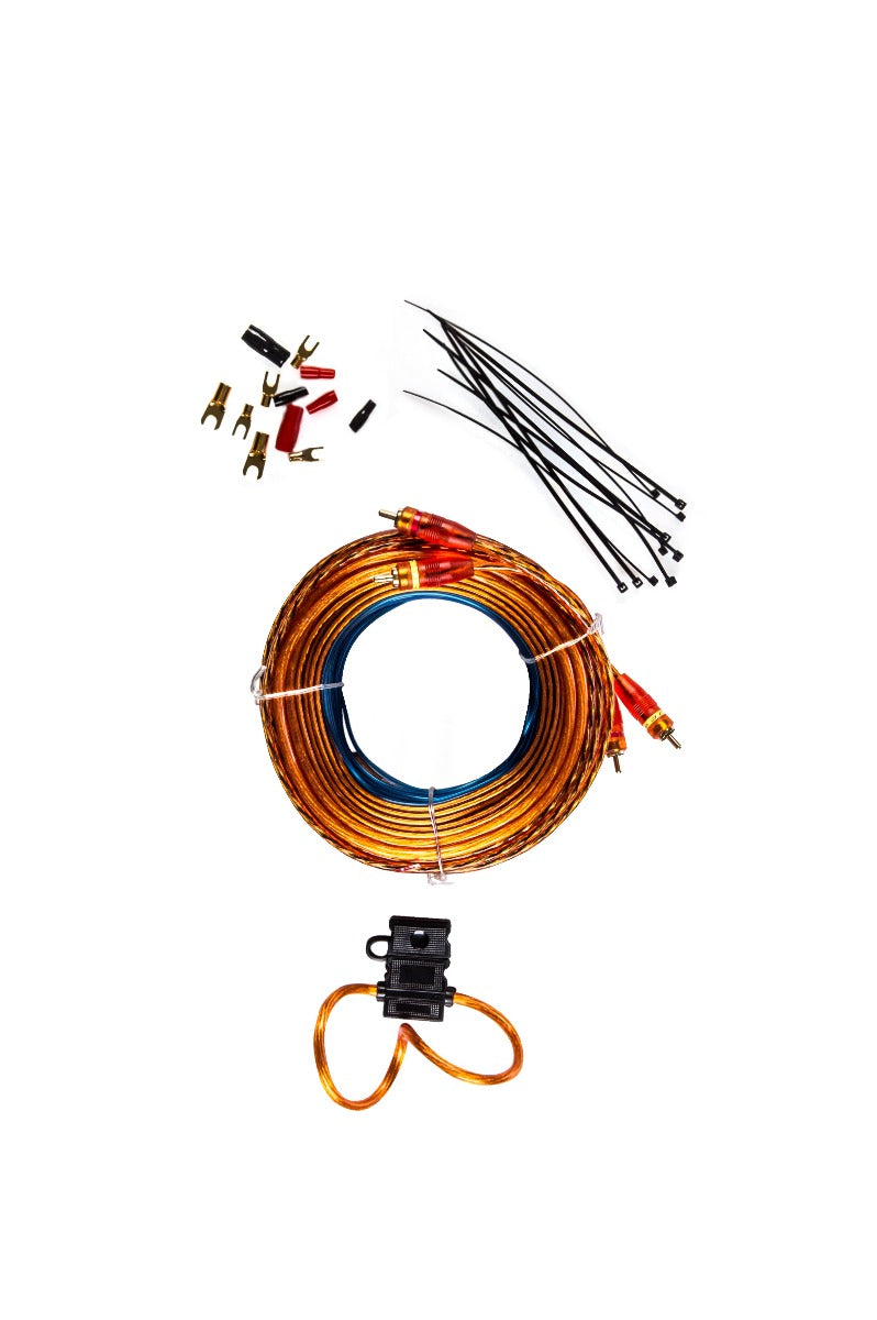 Juice JWTRU10 10 Gauge 1200 Watt AMP Wiring Kit with ATC fuse and holder.