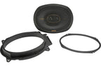 Kicker 51KSC69304 6"x9" 3-way 300W Coaxial Car Speakers KSC693